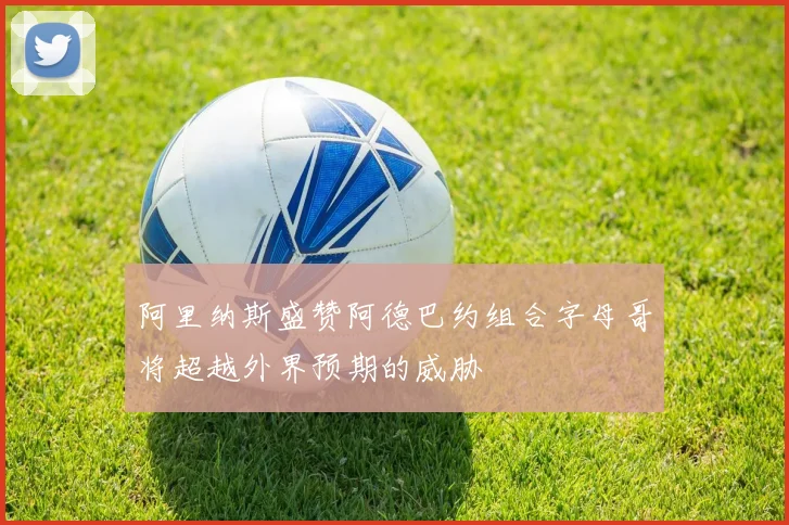 阿里纳斯盛赞阿德巴约组合字母哥将超越外界预期的威胁